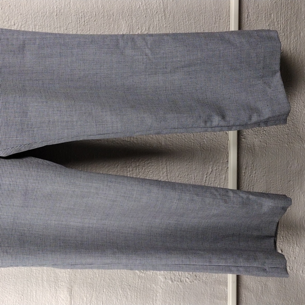 Pendleton Black Mini Gingham Check High Rise Flat… - image 3